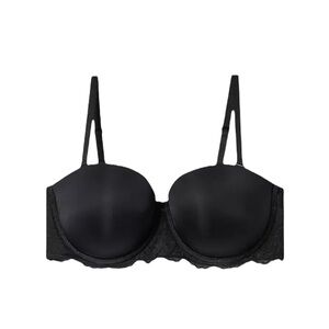 Torrid Black strapless Lace Bra